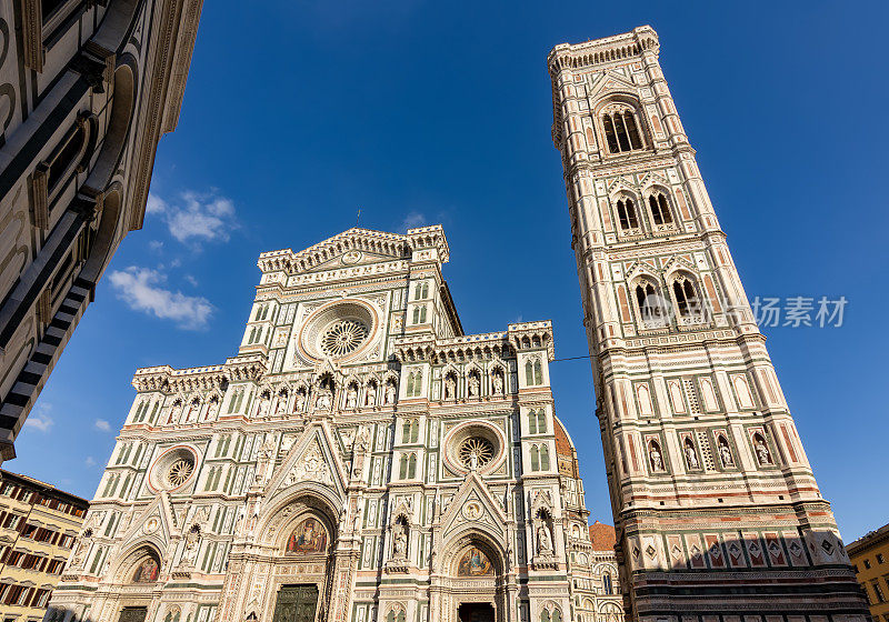 圣玛丽花大教堂(Cattedrale di Santa Maria del Fiore)或Duomo di Firenze，佛罗伦萨，意大利